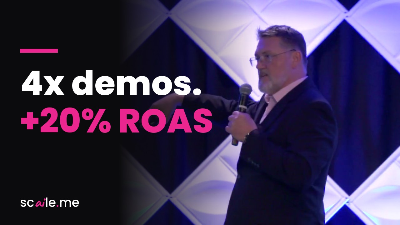 4x Booked Demos and +20% ROAS on 300% More Budget